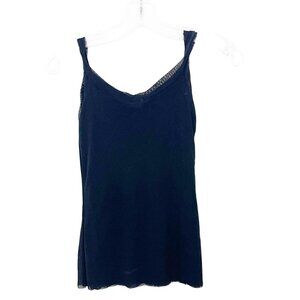 Petit Pois by Viviana G Back Mesh Tank Top Y2K - Size Small